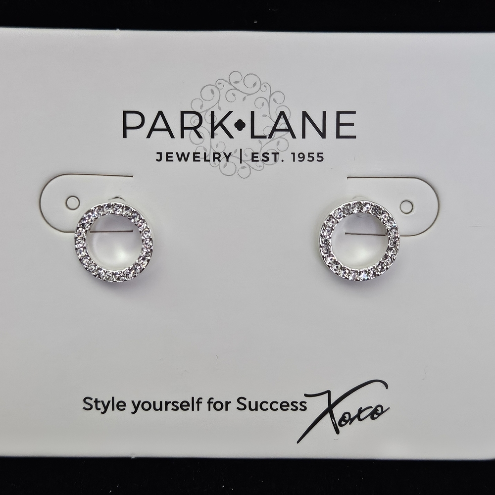 Park Lane Silver Roo Circle Earrings